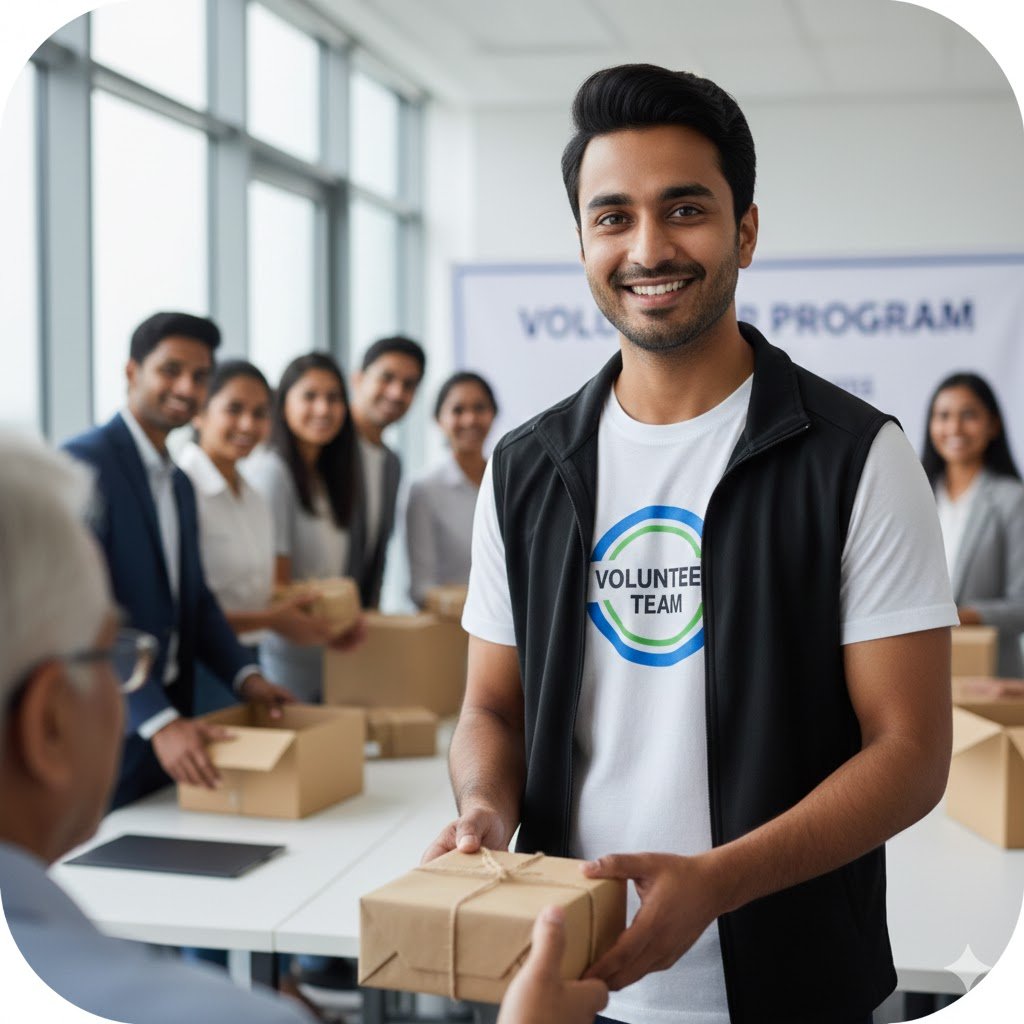 Corporate Volunteer Male